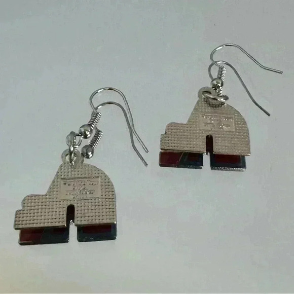 🆕NHL Quebec Nordiques Logo Earrings - Picture 2 of 13